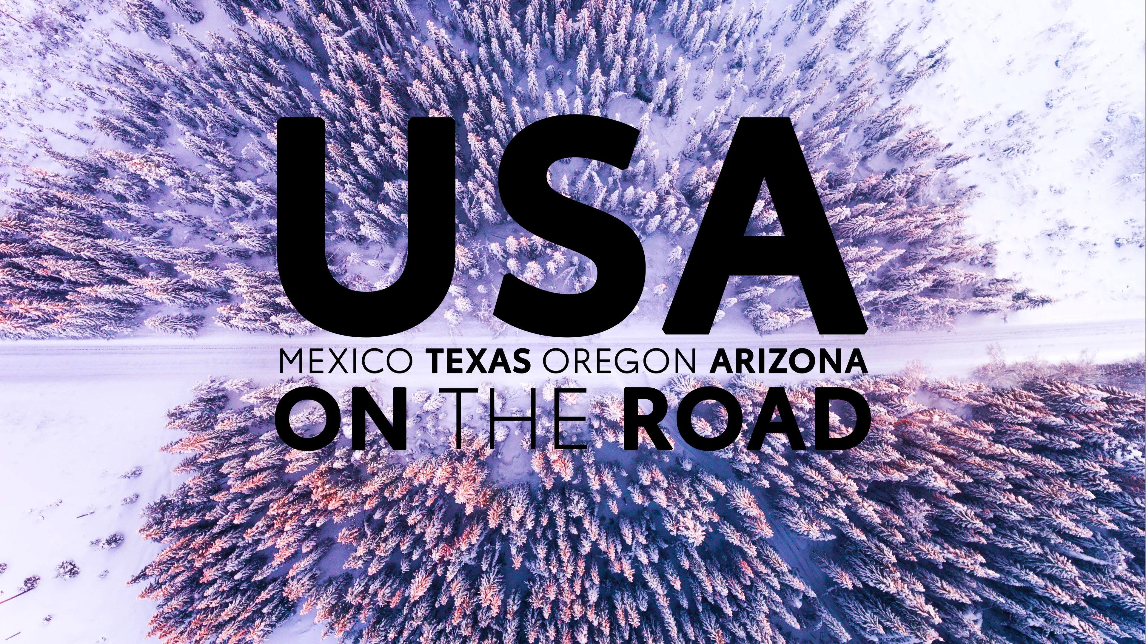 USA on the Road: Mexico, Texas, Oregon, Arizona poster